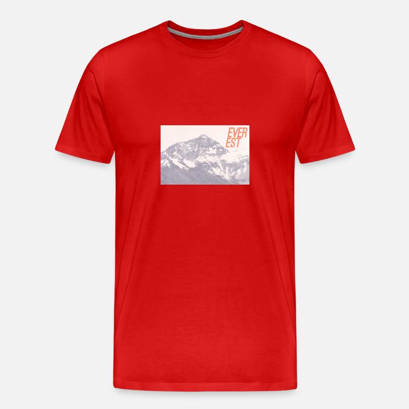 Everest Majesty - Männer Premium Bio T-Shirt - undefined
