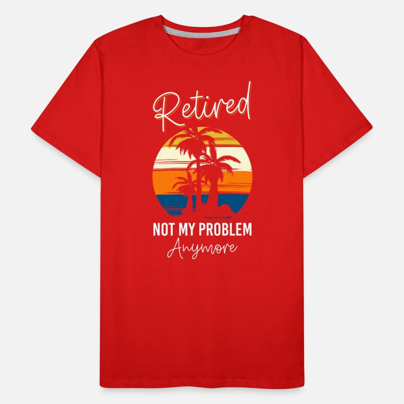Humour Drôle La Solution Devise T-shirt bio Premium Homme