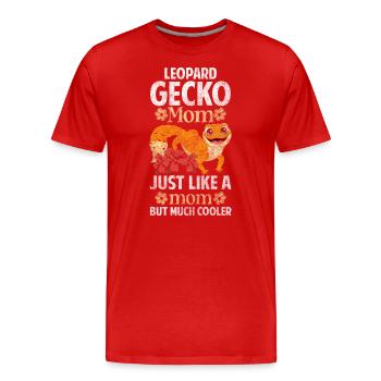 Reptilien Tropen Terrarium Süß - Männer Premium Bio T-Shirt - Rot - Vorne - Damien (186cm)