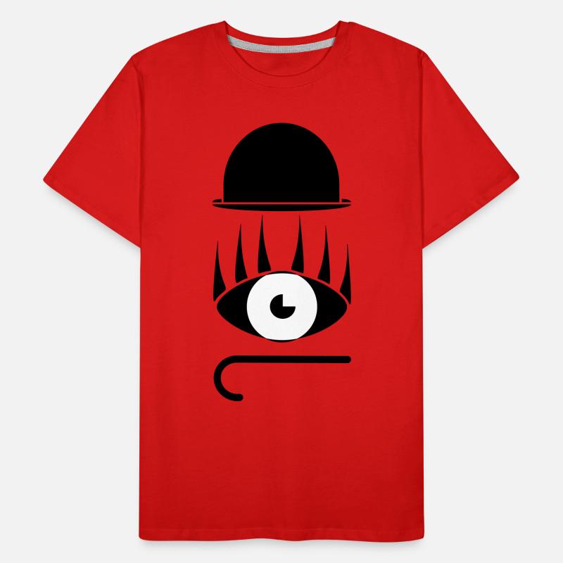 Eye Hat Stick Abstract Gift Idea Graphiques T-shirt bio Premium Homme