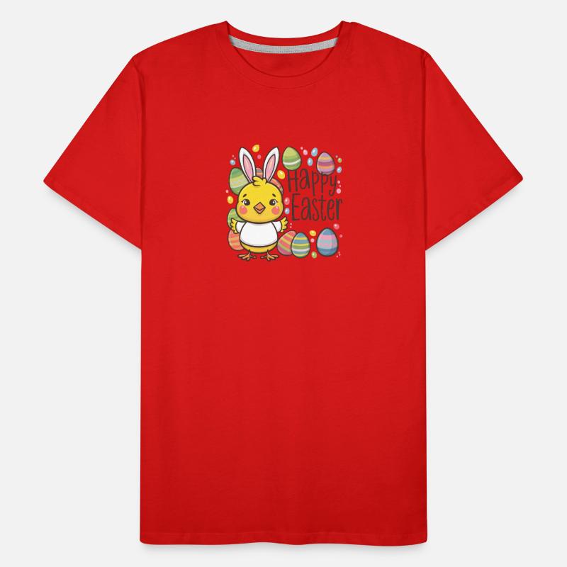 Joyeuses Pâques T-shirt bio Premium Homme