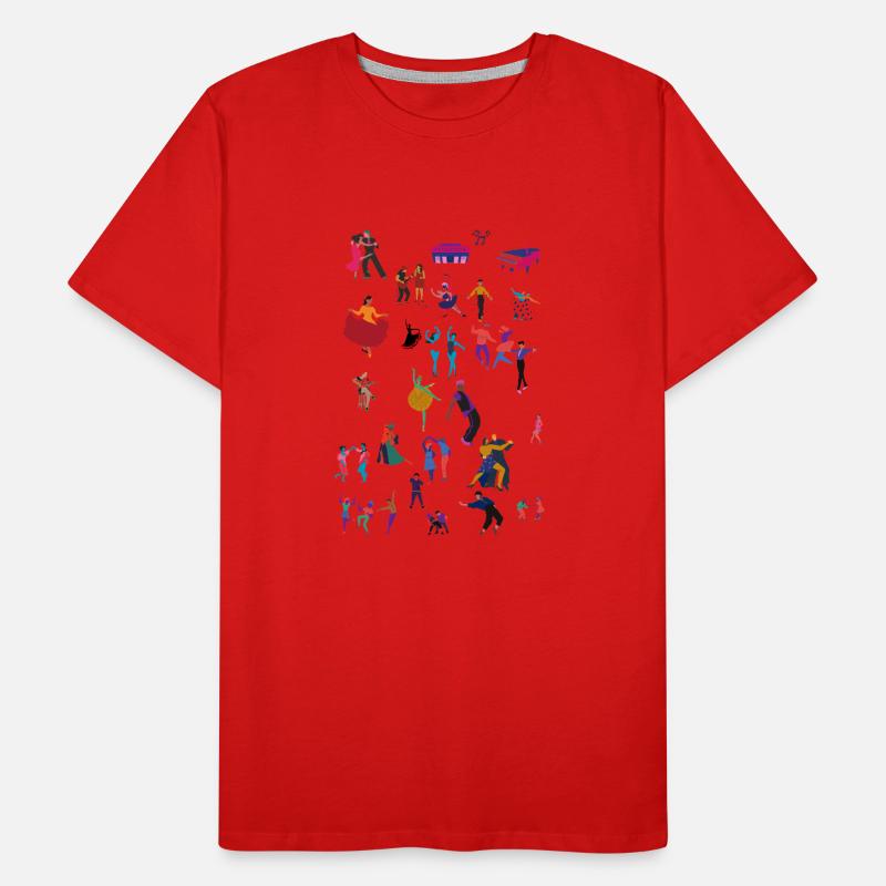 dance T-shirt bio Premium Homme