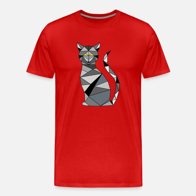greycat - Männer Premium Bio T-Shirt - Rot