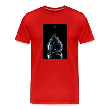 Déposer chrome 6 - T-shirt bio Premium Homme - rouge - Devant - Damien (186cm)