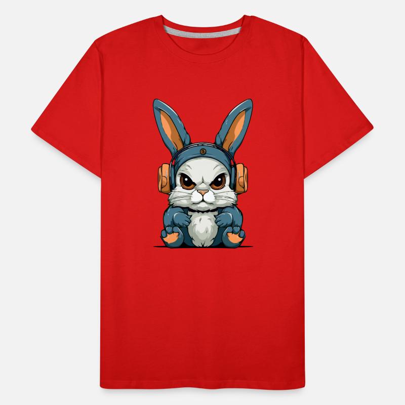 Grump the grumpy rabbit Men's Premium Organic T-Shirt