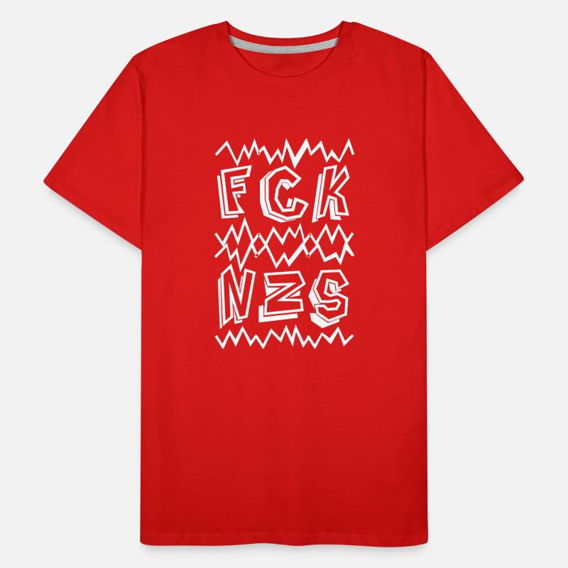 FCK NZS T-shirt bio Premium Homme