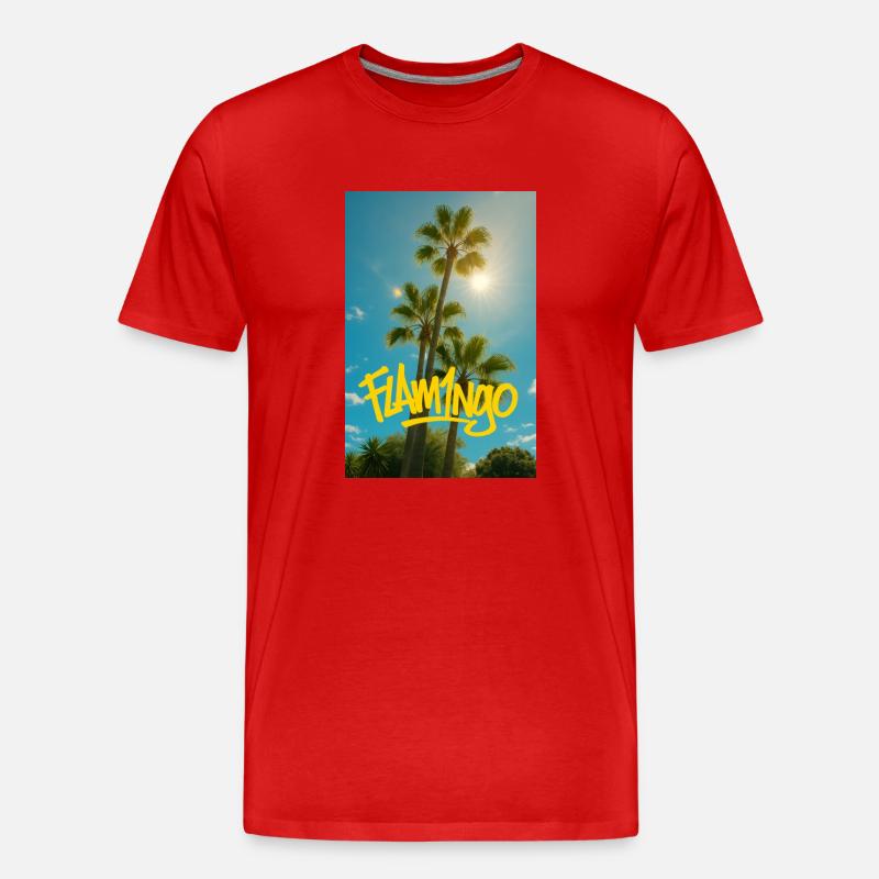 131B36D6 5B8C 4A40 ACAA 4577DE940DBF - Männer Premium Bio T-Shirt - Rot