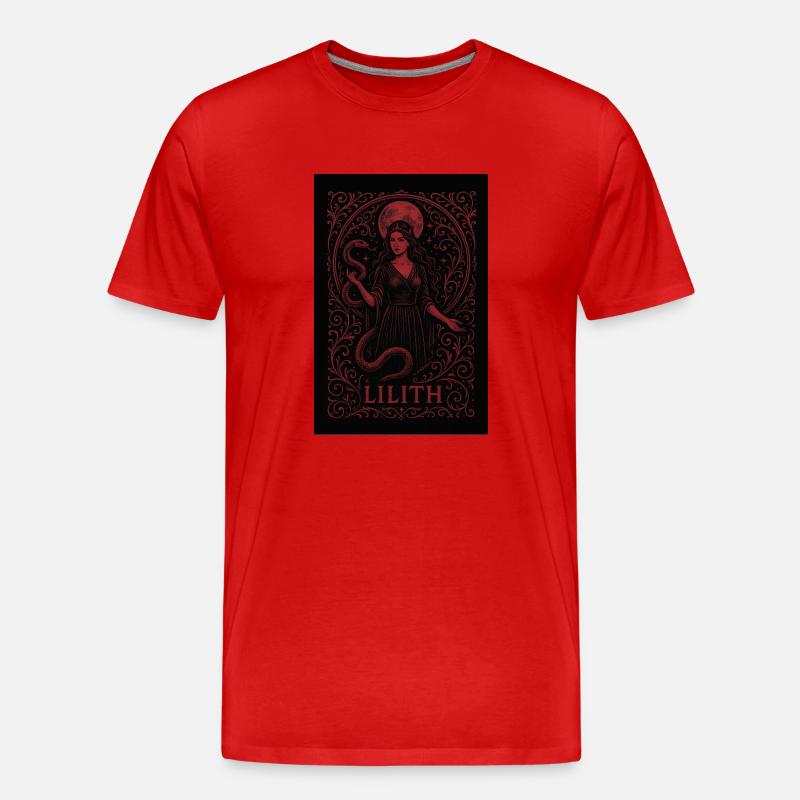 416A02F3 5F8C 4F70 9E1B 75FBD9BA699E - Männer Premium Bio T-Shirt - Rot