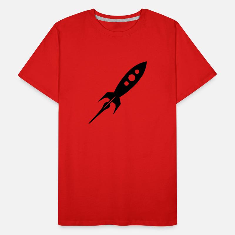 fusée T-shirt bio Premium Homme