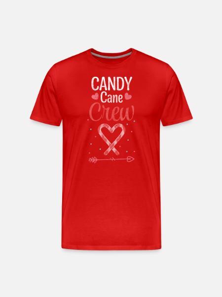 Candy Food Sweet tooth - Men's Premium Organic T-Shirt - red