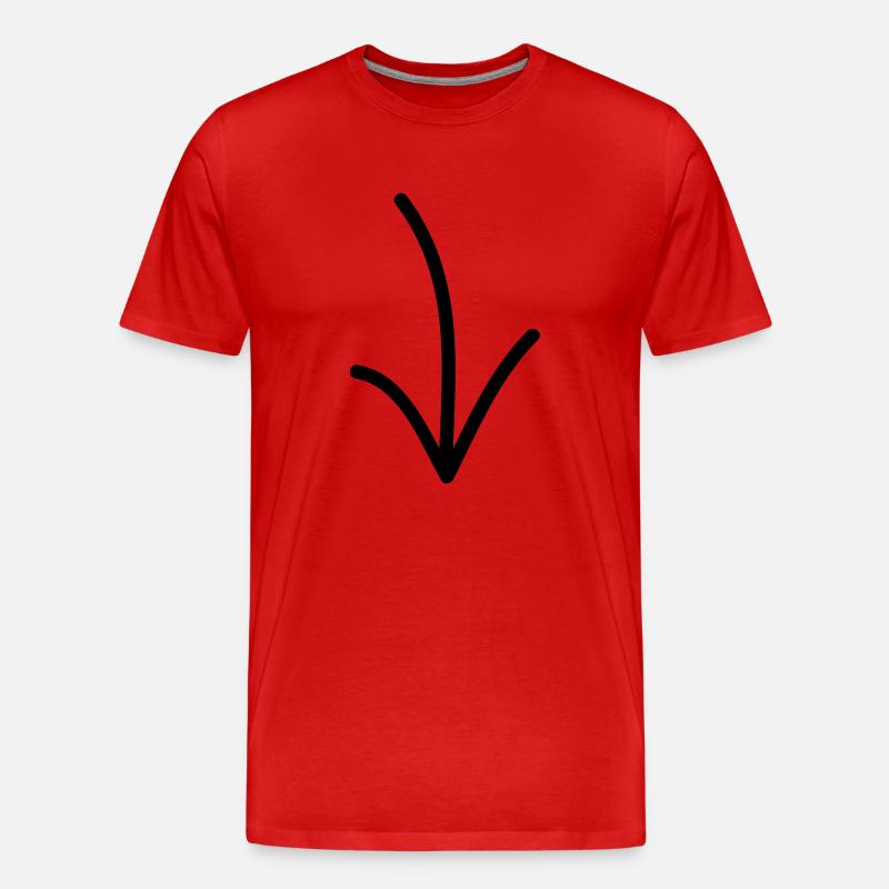 Das Kind bin ich! - Männer Premium Bio T-Shirt - Rot