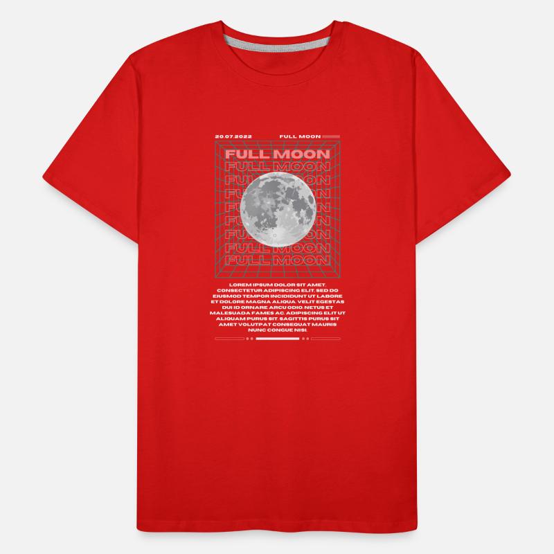 Conception de la Lune T-shirt bio Premium Homme