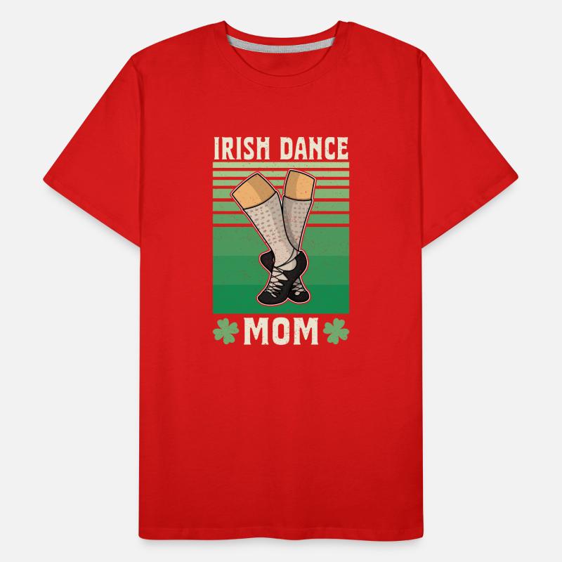 Ireland Kobokld Irish Dance Dancing Dancer Men's Premium Organic T-Shirt