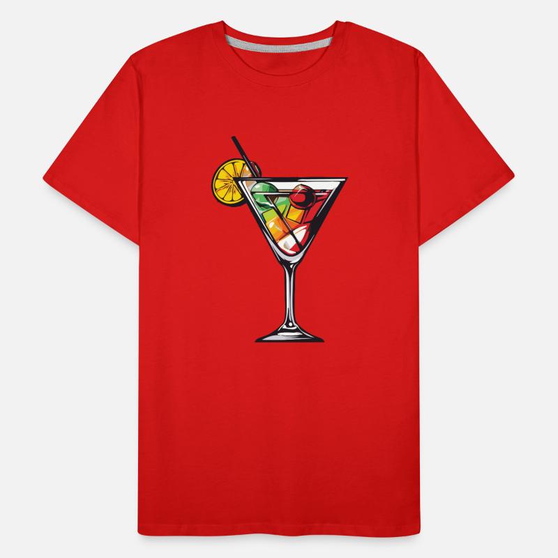 Boisson à la limonade T-shirt bio Premium Homme