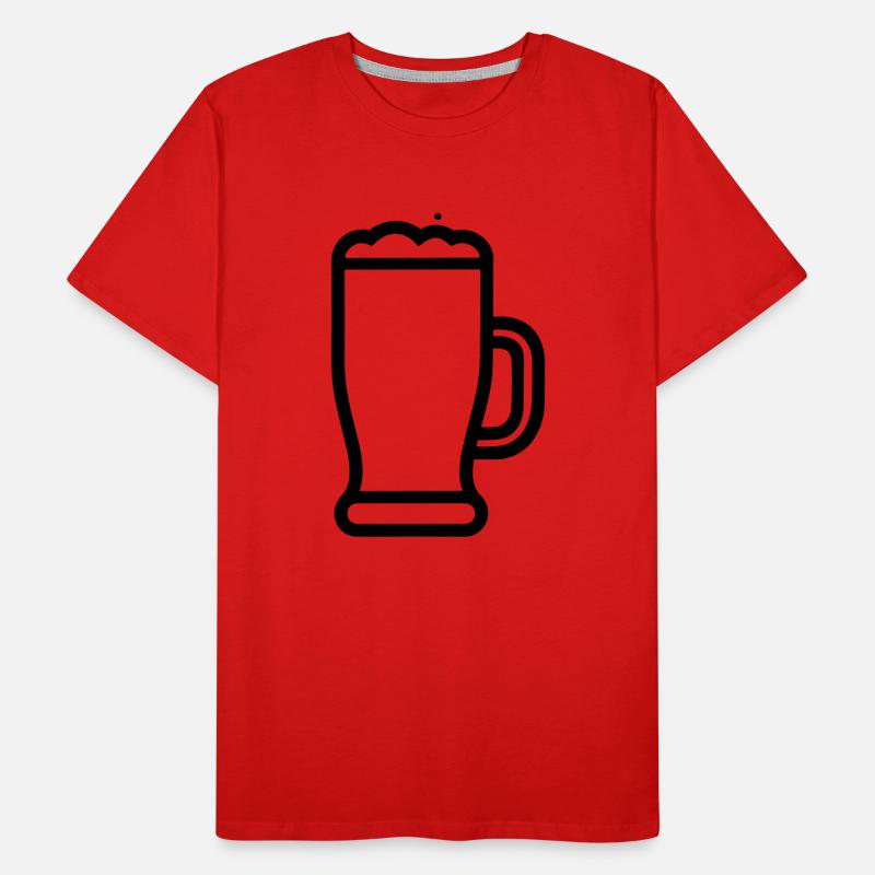 Bière T-shirt bio Premium Homme