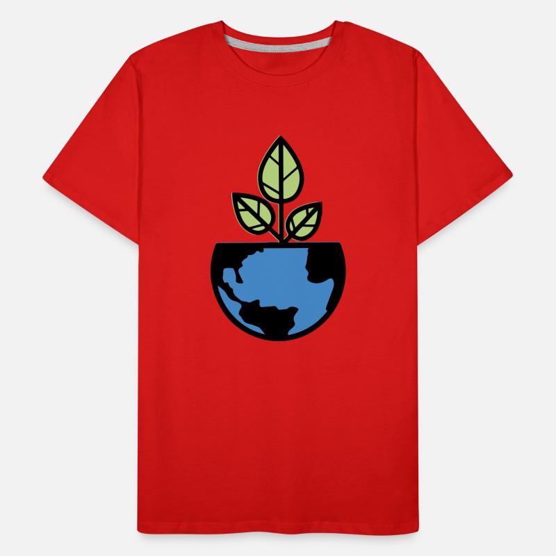 Planète Terre T-shirt bio Premium Homme