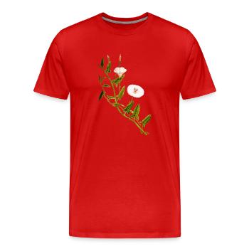 herbes thym romarin persil origan aneth - T-shirt bio Premium Homme - rouge - Devant - Damien (186cm)