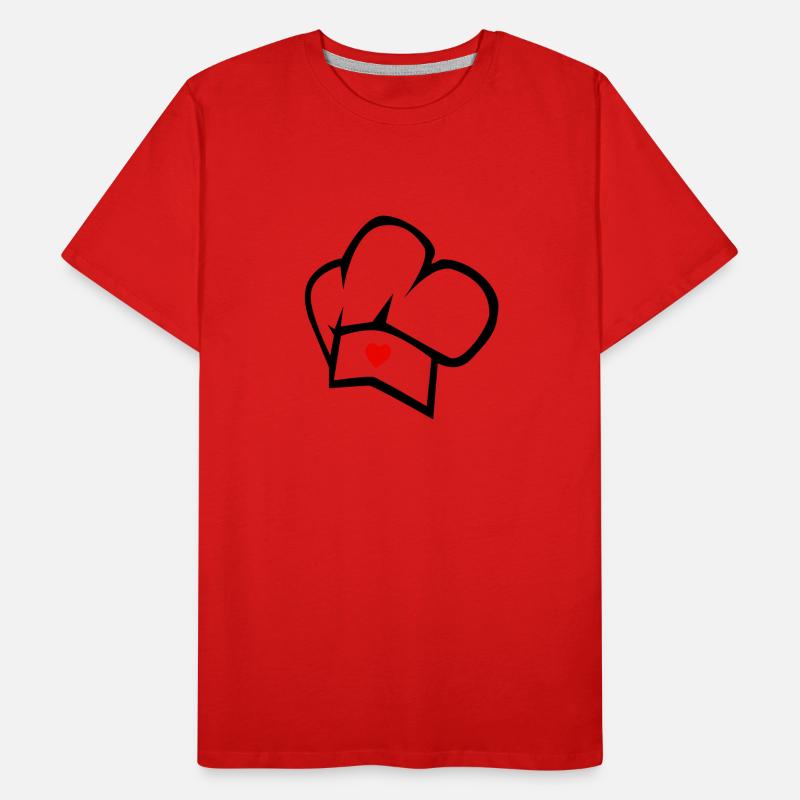 cuisinier T-shirt bio Premium Homme