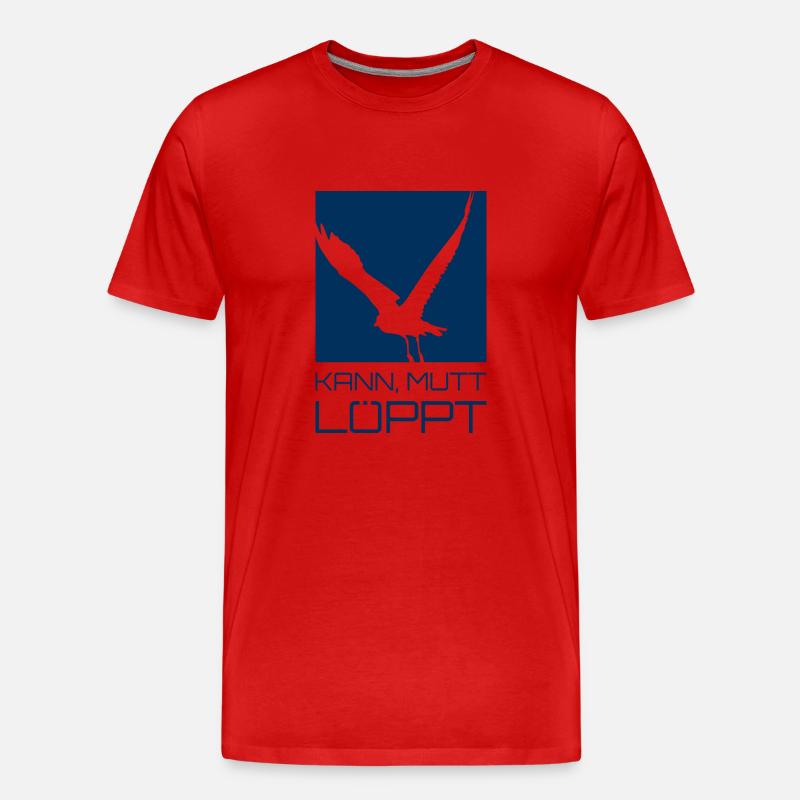 kann mutt löppt - Männer Premium Bio T-Shirt - undefined