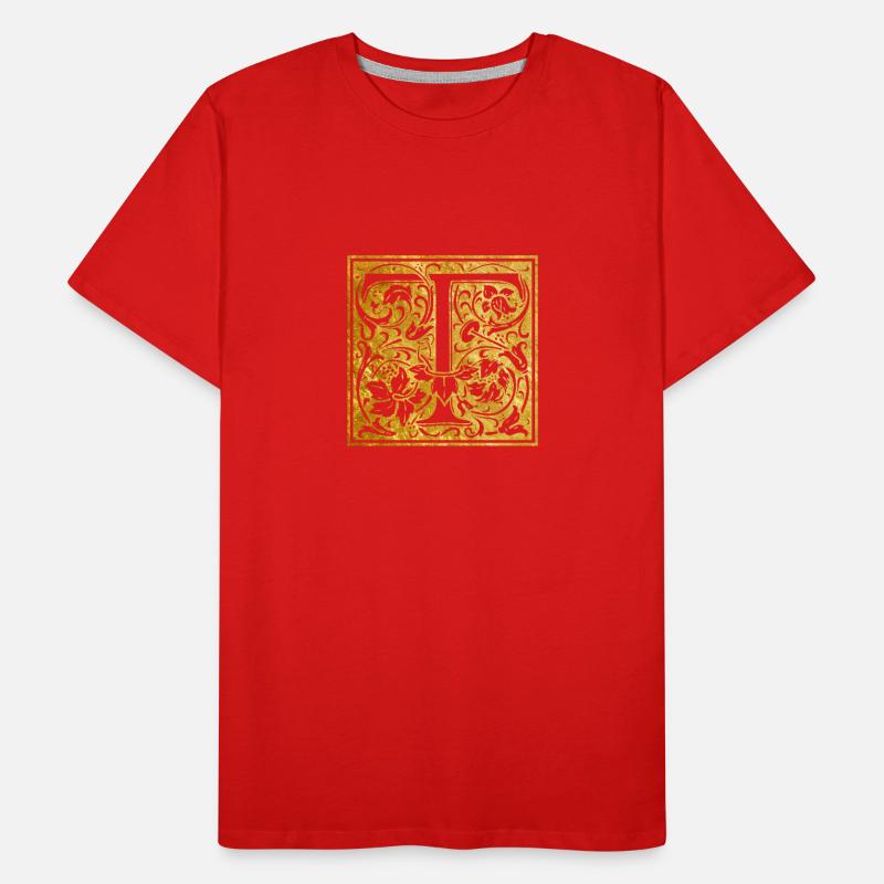 Initials-T Männer Premium Bio T-Shirt