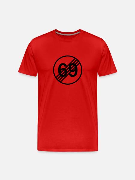 70 Anniversaire - T-shirt bio Premium Homme - rouge