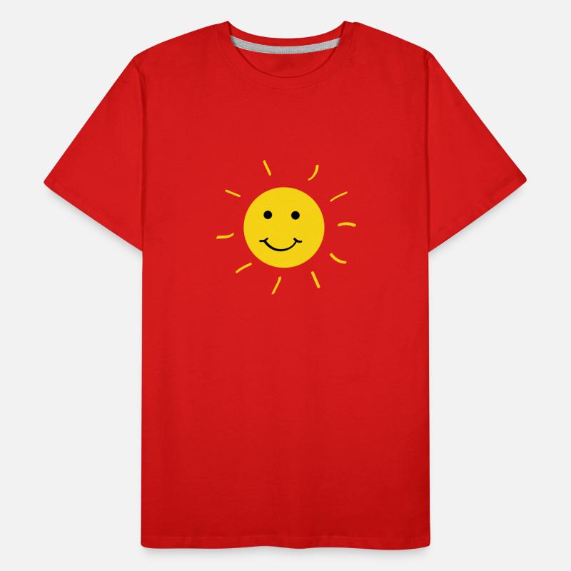 Fröhliche Sonne Men's Premium Organic T-Shirt
