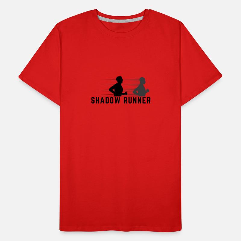 Shadow Runner Men's Premium Organic T-Shirt