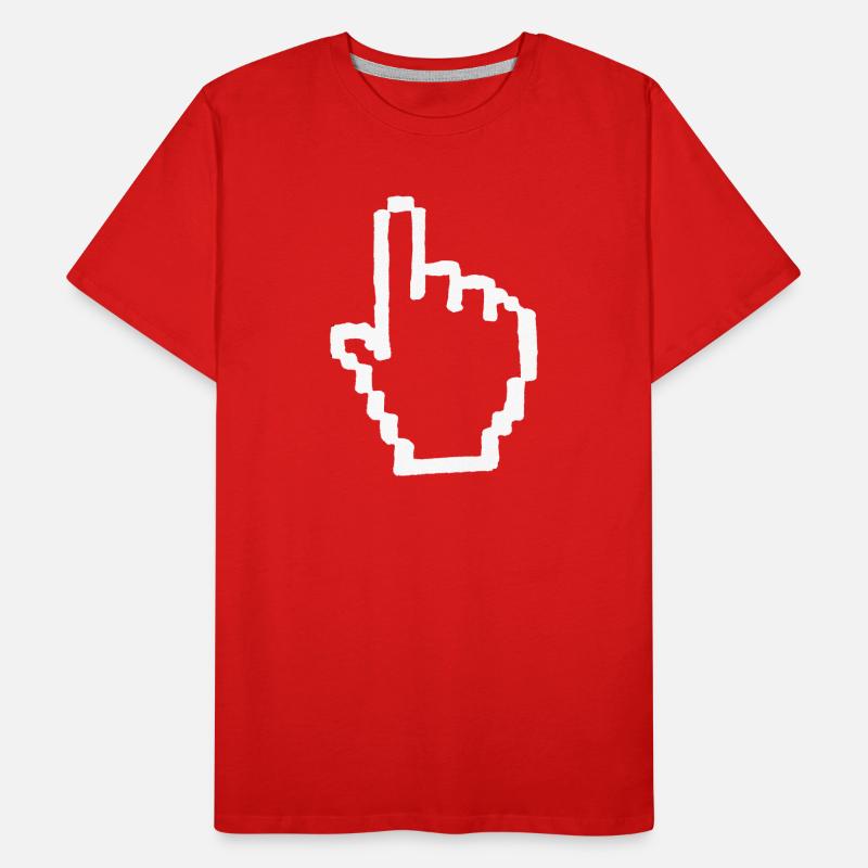 Computer Icon Mouse Men's Premium Organic T-Shirt