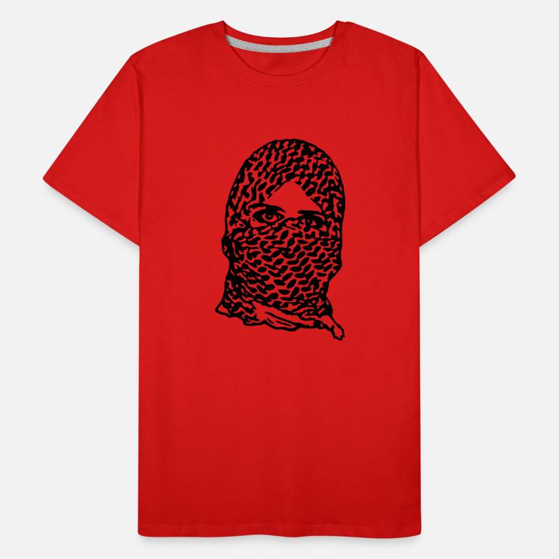 intifada_1c_ge Männer Premium Bio T-Shirt