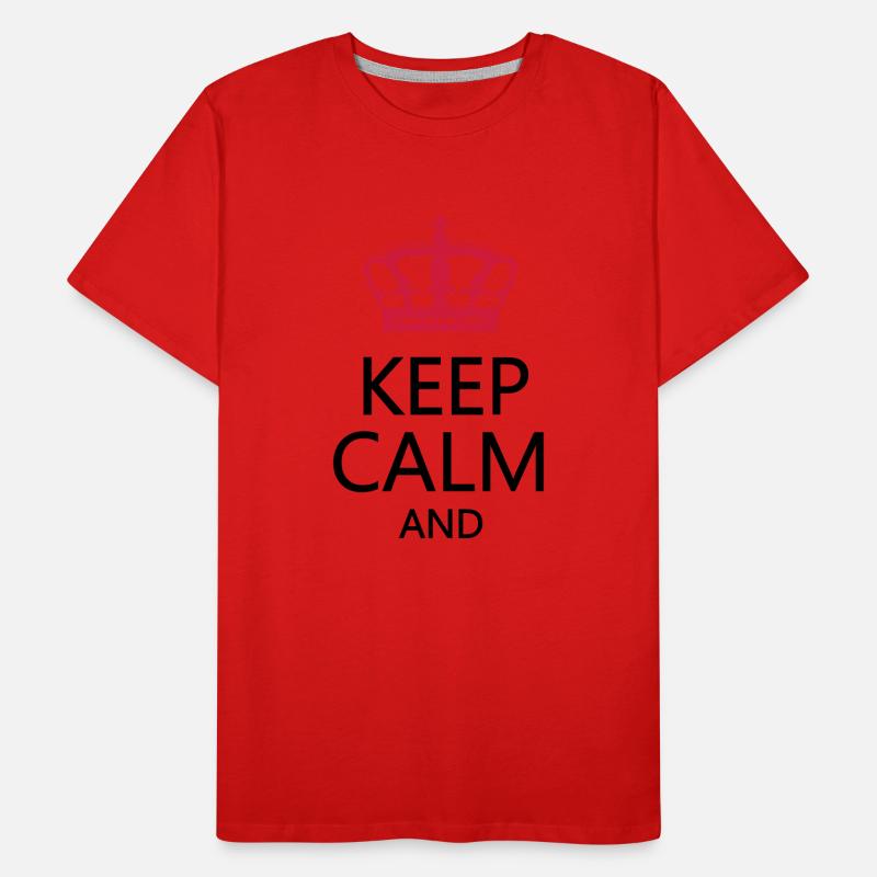 keep_calm2 T-shirt bio Premium Homme