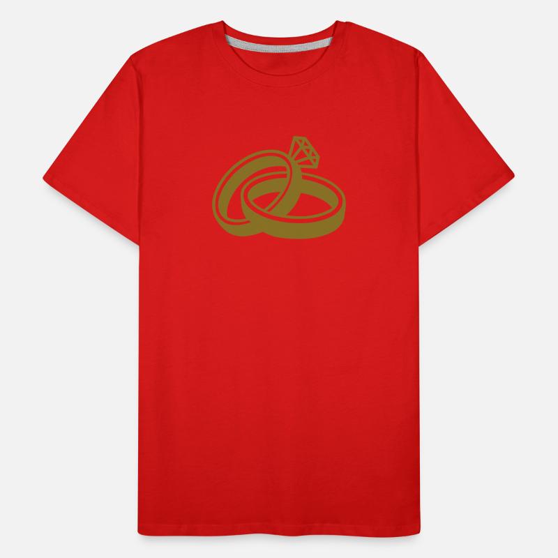 Bagues T-shirt bio Premium Homme
