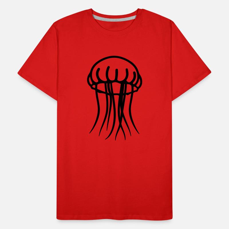 Méduse T-shirt bio Premium Homme