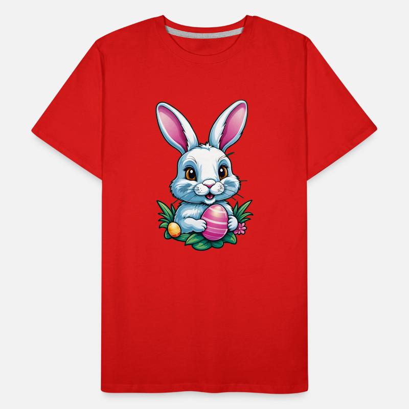 Easter Bunny Men's Premium Organic T-Shirt