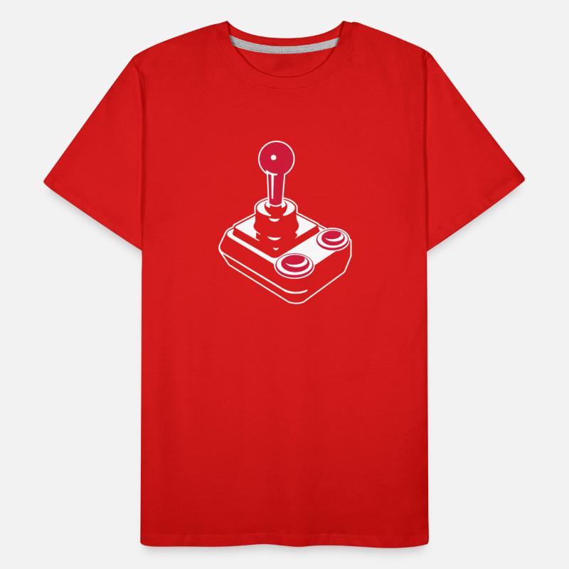 Joystick (b 2a) T-shirt bio Premium Homme