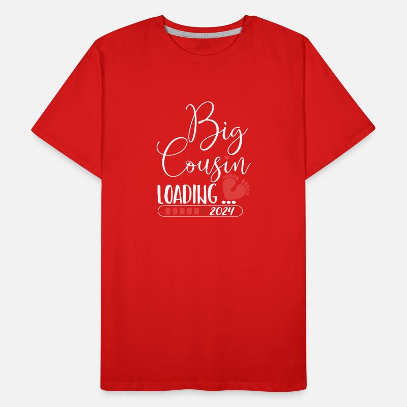Big cousin loading 2024 Men's Premium Organic T-Shirt