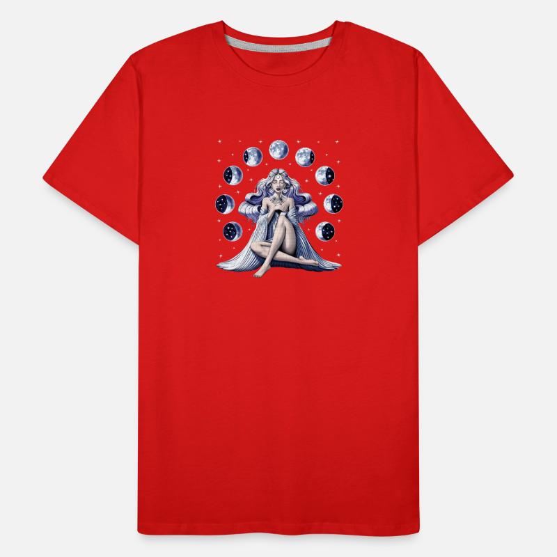 Déesse de la Lune T-shirt bio Premium Homme