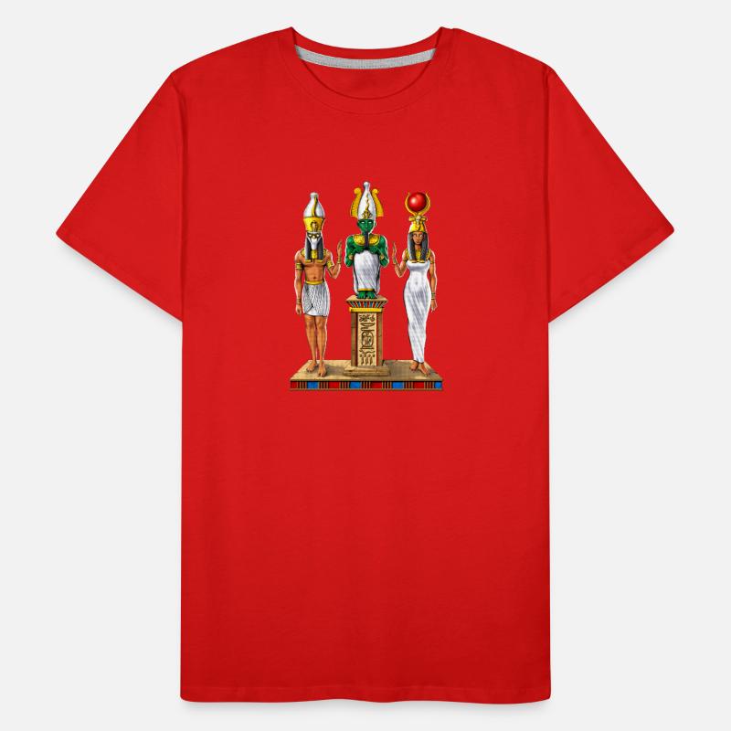 Ancient Egyptian Holy Trinity Men's Premium Organic T-Shirt