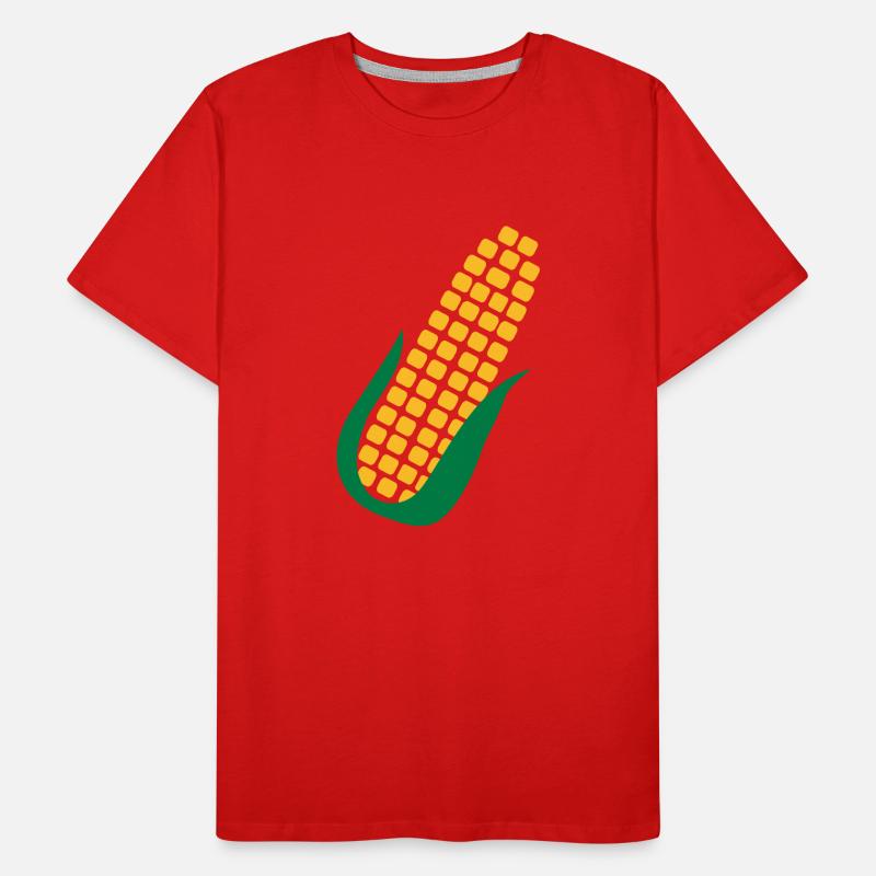 Corn Men's Premium Organic T-Shirt