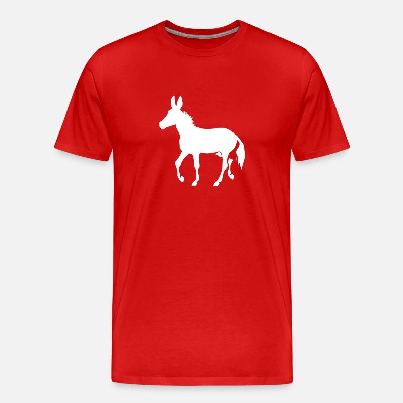Muli - Männer Premium Bio T-Shirt - Rot