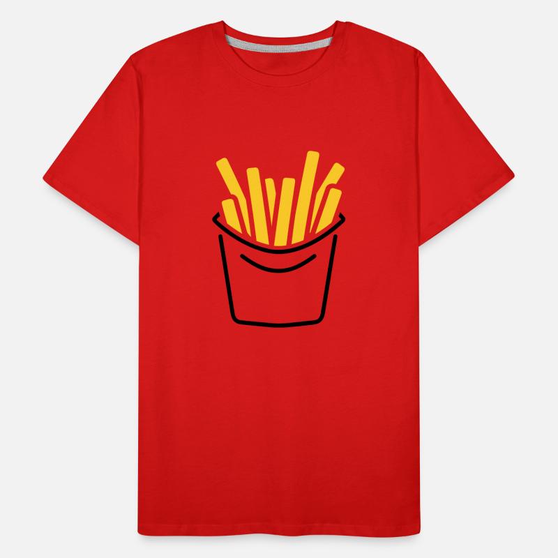 frites T-shirt bio Premium Homme