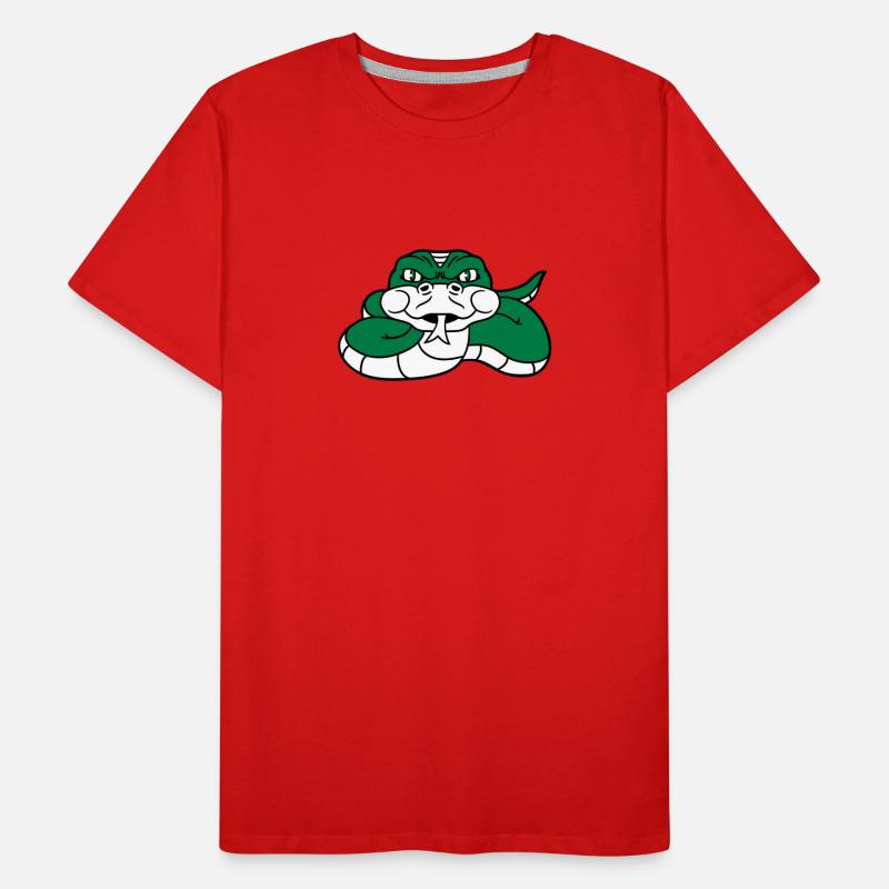 conception de bande dessinée de bande dessinée col T-shirt bio Premium Homme
