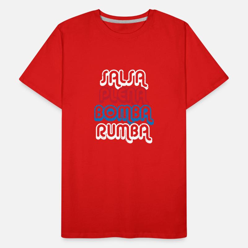 Danseuse de salsa Danseuse T-shirt bio Premium Homme
