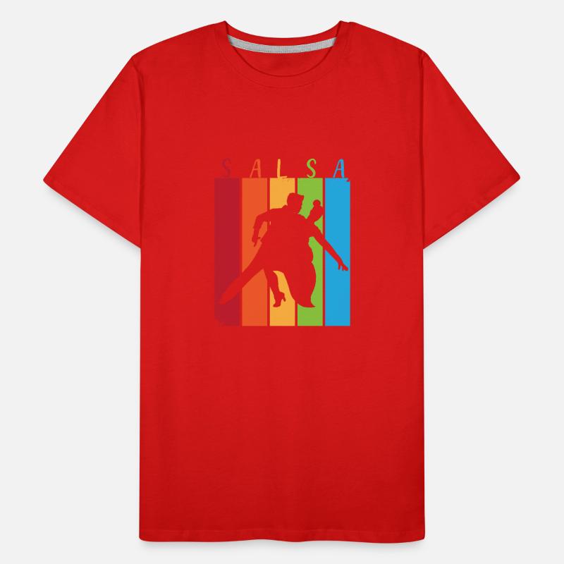 Danseuse de salsa Danseuse T-shirt bio Premium Homme