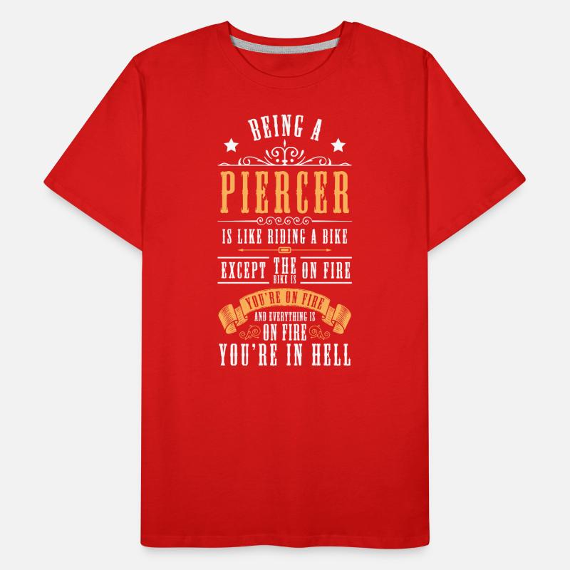 Profession Work Piercing Studio Men's Premium Organic T-Shirt