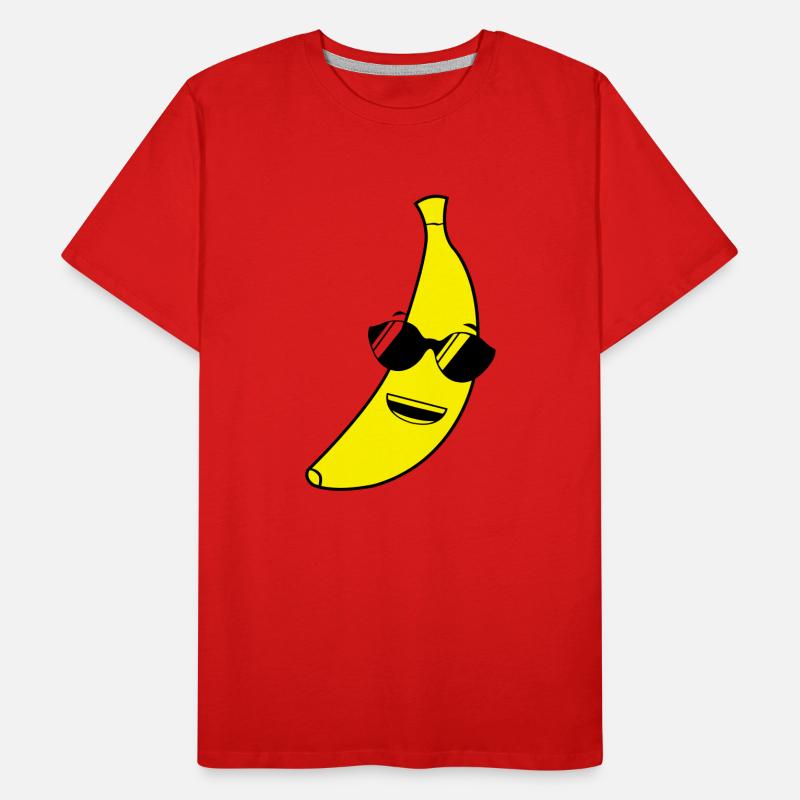 banane_cool_2 Männer Premium Bio T-Shirt