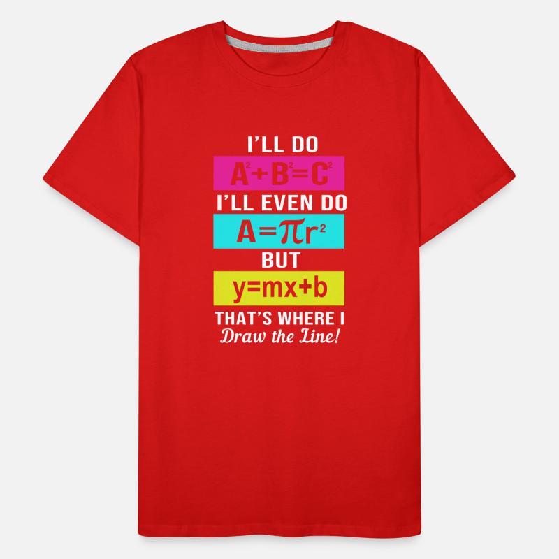 Mathematics Men's Premium Organic T-Shirt