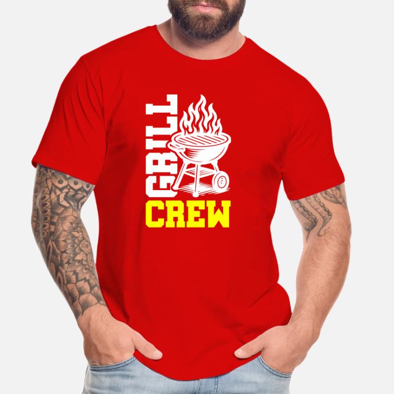 Grill Crew Männer Premium Bio T-Shirt