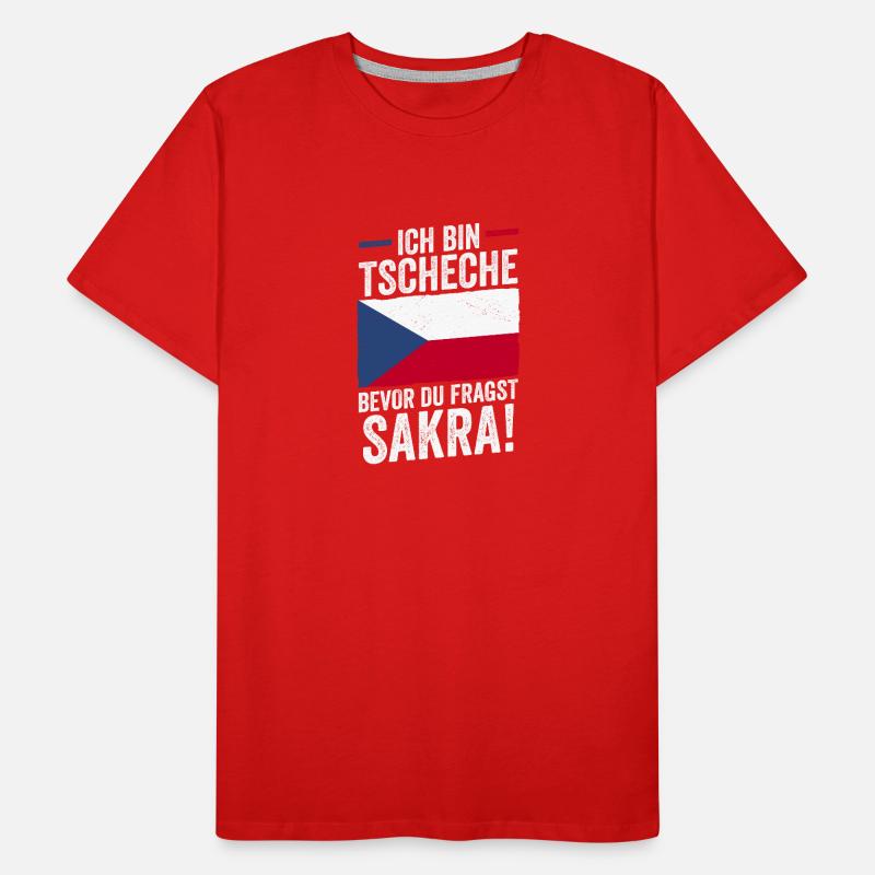 Tchèques République tchèque T-shirt bio Premium Homme