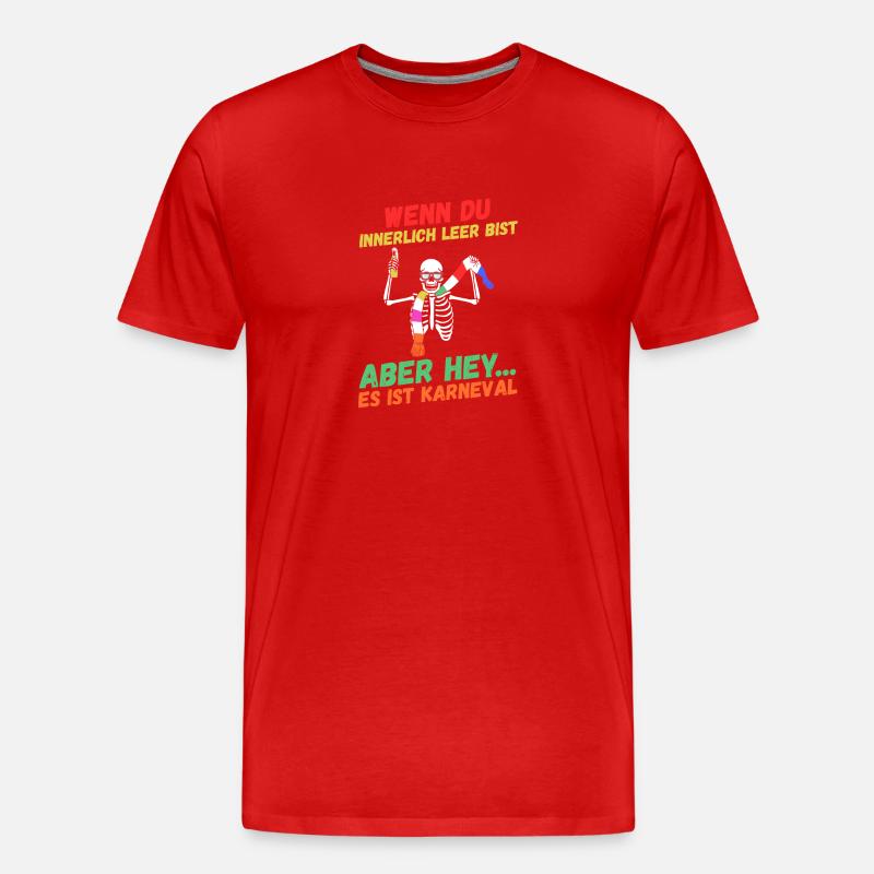 Costume de carnaval Carnaval - T-shirt bio Premium Homme - rouge
