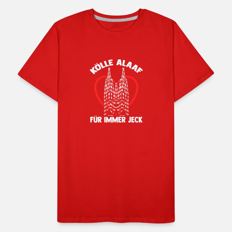 Carnaval de Kölle Alaaf Jecken Carnaval de Cologne T-shirt bio Premium Homme